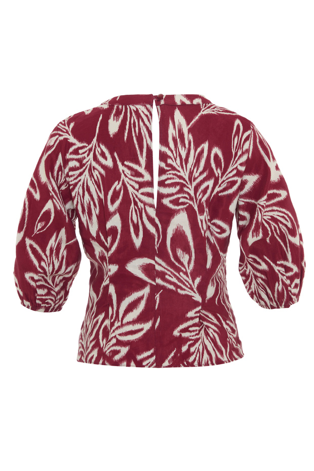 Vzorovaná halenka s výstřihem do V Emp.murdum 11543591000 - 8