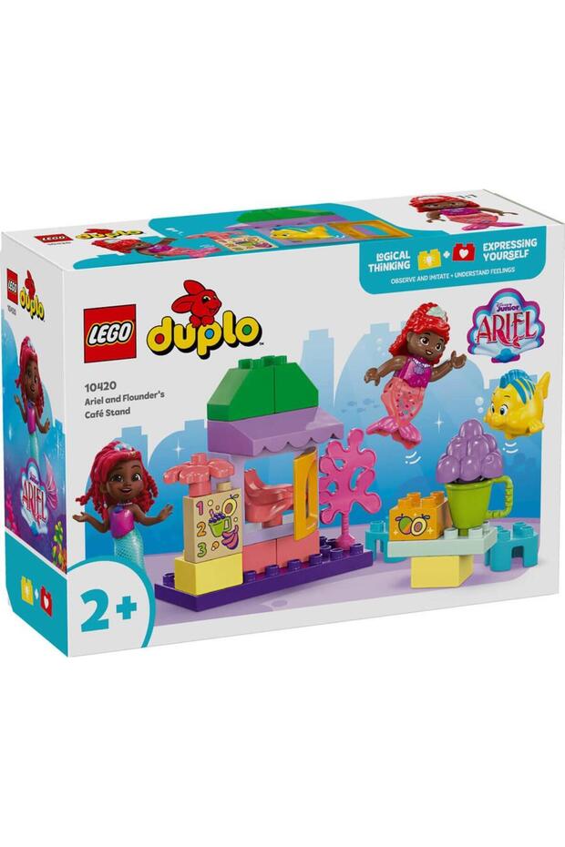 Duplo 10420 Ariel and Flounder's Café Stand - 1