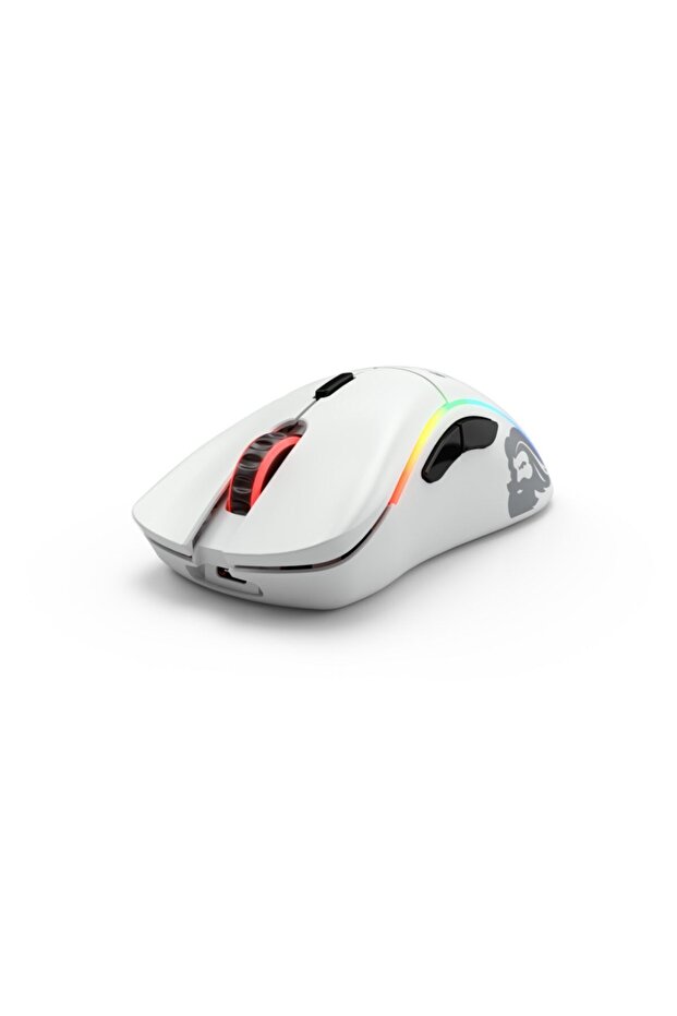 Model D Kablosuz RGB Ergonomik 19000 DPI Gaming Mouse – Mat Beyaz - 2