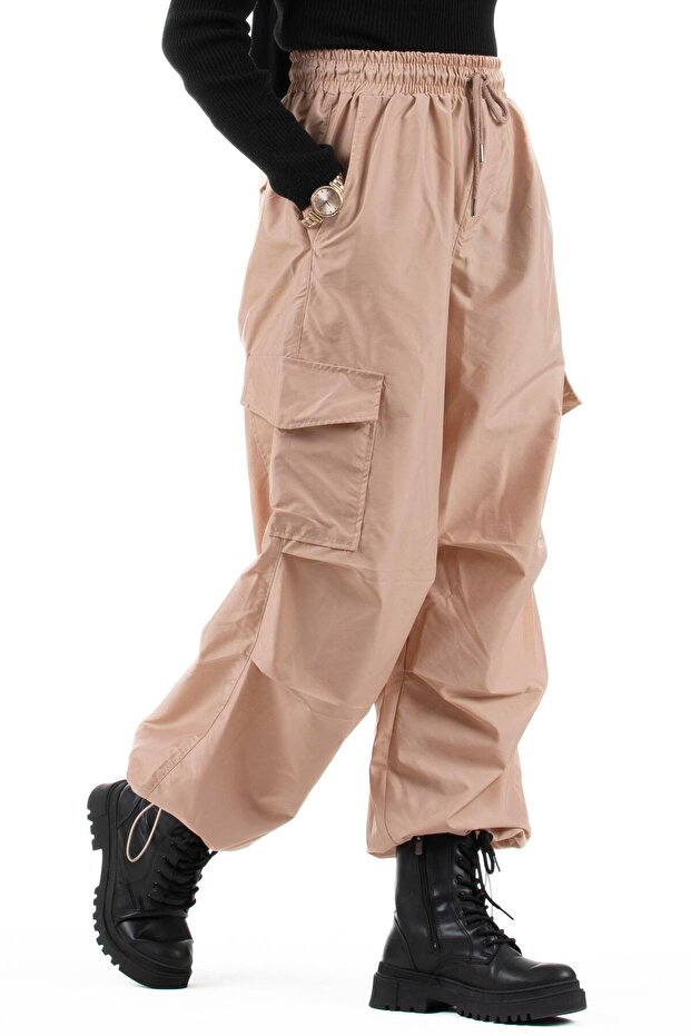 Kargo Pantolon - Bej - 3