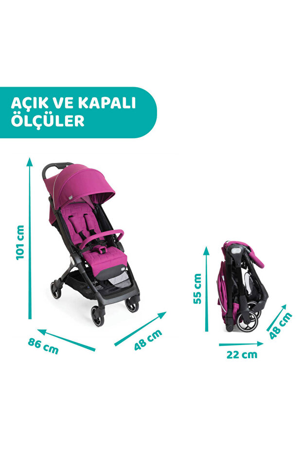 We Bebek Arabası Cool Grey - 6