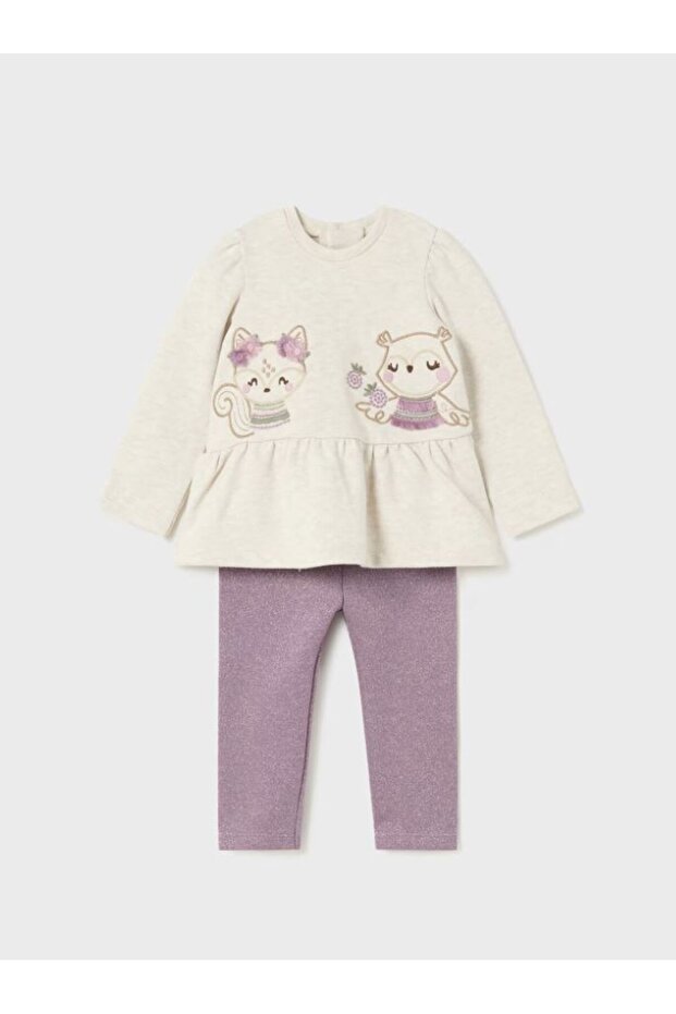 Baby Girl Leggings Pullover Set of 2 2708