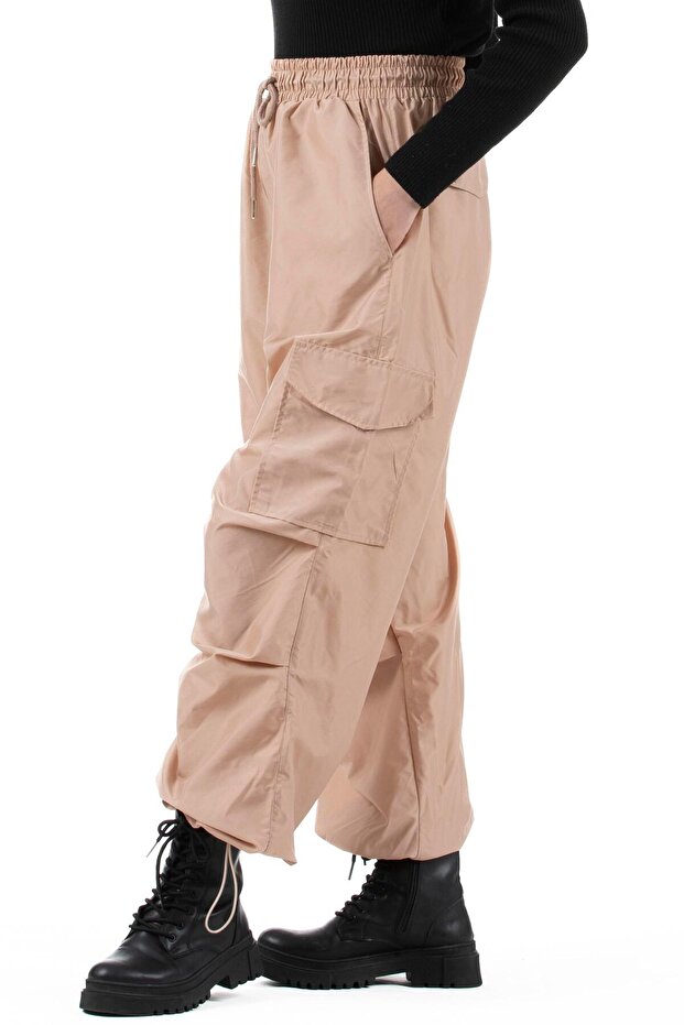 Kargo Pantolon - Bej - 2