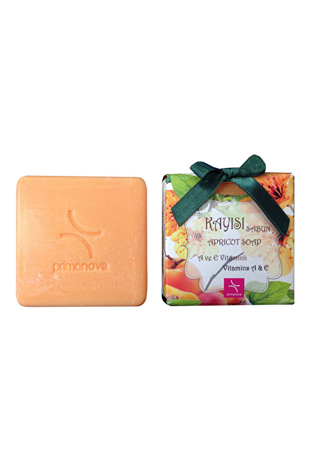 Primanova Apricot Oil Natural Soap - 100 Gr