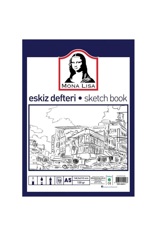 Bn05-5 Sketchbook A5 120gr50yp