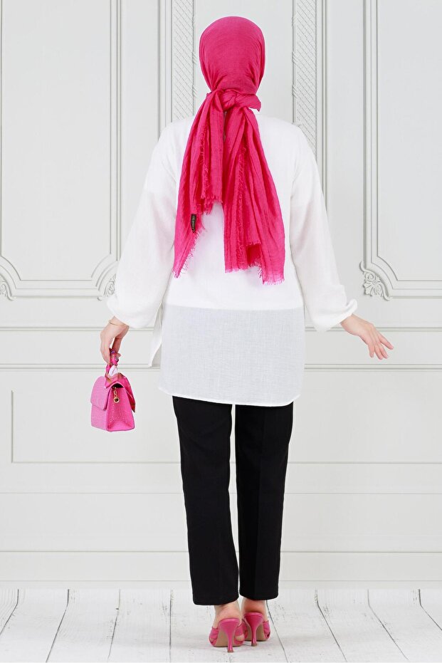 تونيك الأميرة الأبيض المكشكش - 5