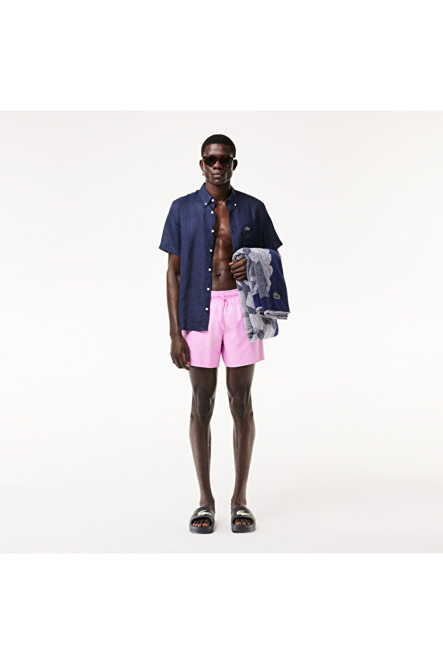 Erkek Pembe Mayo Şort - 5