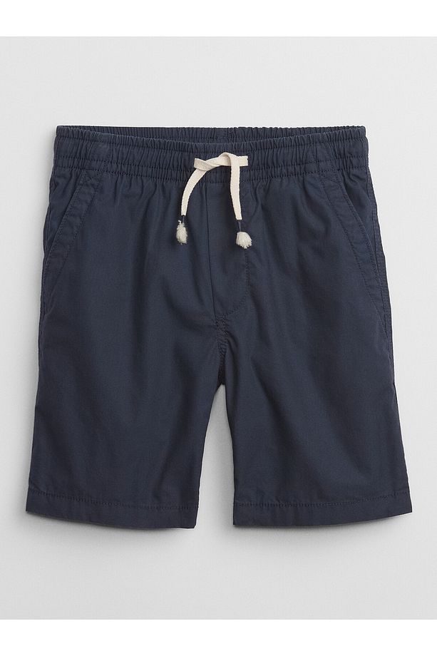 Erkek Çocuk Lacivert Pull-on Poplin Washwell™ Şort - 1