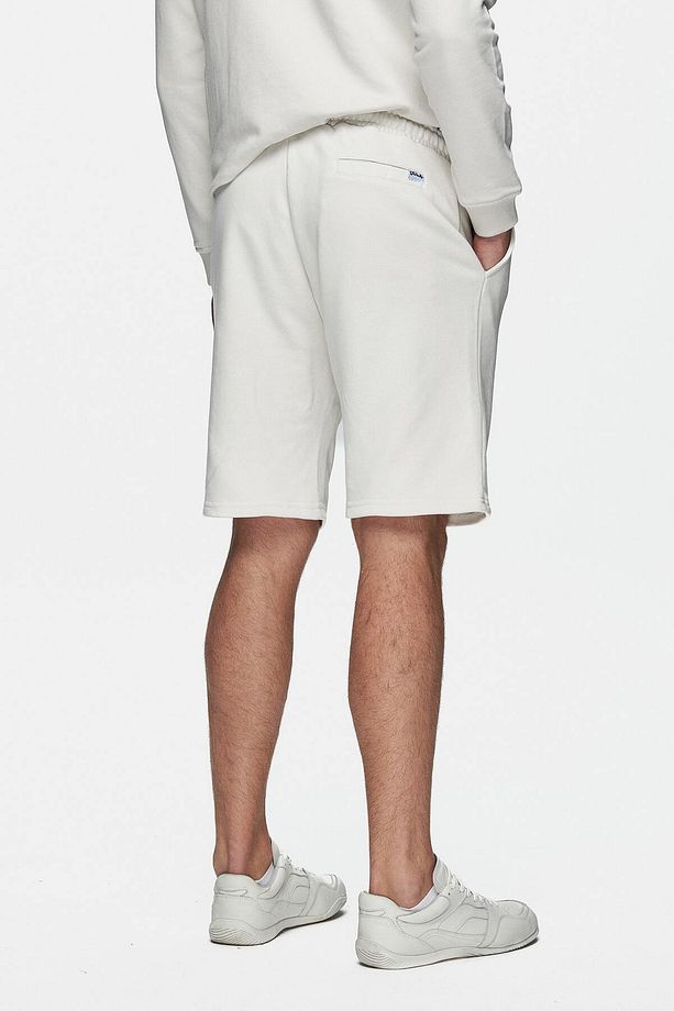 RANDY Bej Baskılı Baskılı Standard Fit Erkek Örme Şort - 4