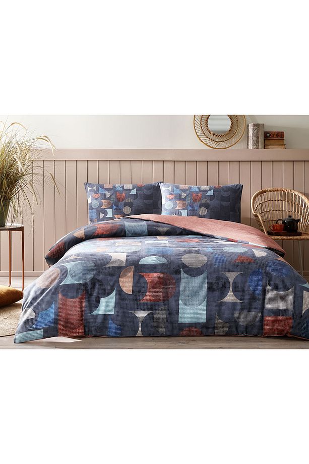 Colored Shape Tek Kişilik Kışlık Flanel Nevresim Takımı - 2