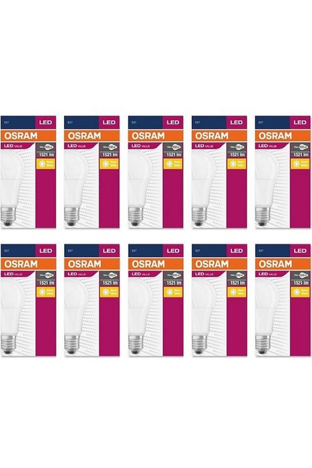 Led Ampul 1521 Lümen 13w E-27 2700k Sarı Işık 10 Adet - 5