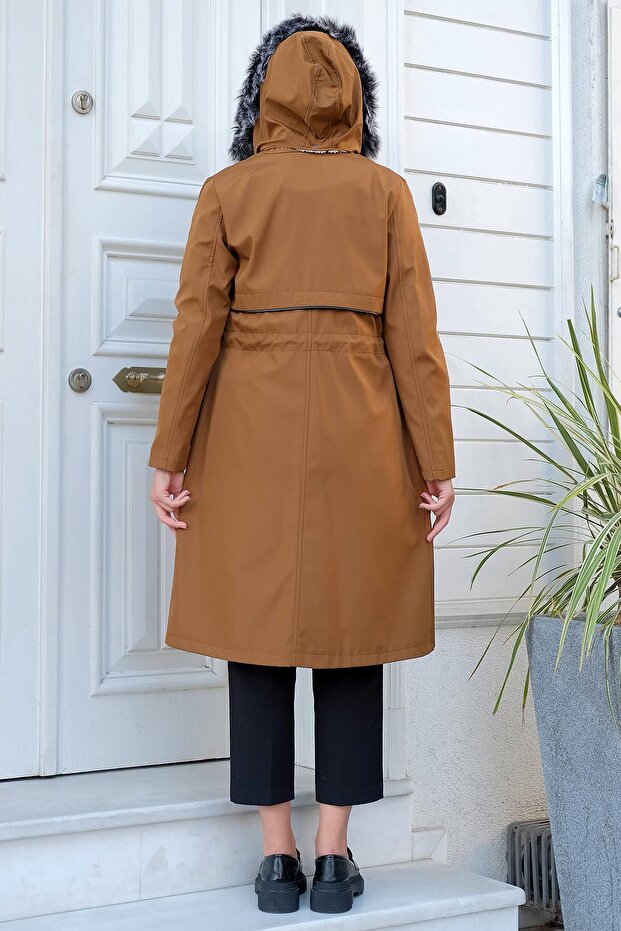 Deri Biyeli Mont Taba HM2273 - 5