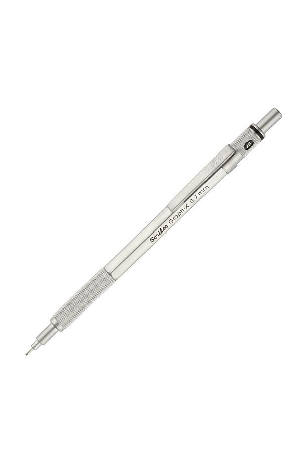 Graph-x Versatil 0.7 Mm Saten Gri, Şeffaf Amb. - 1