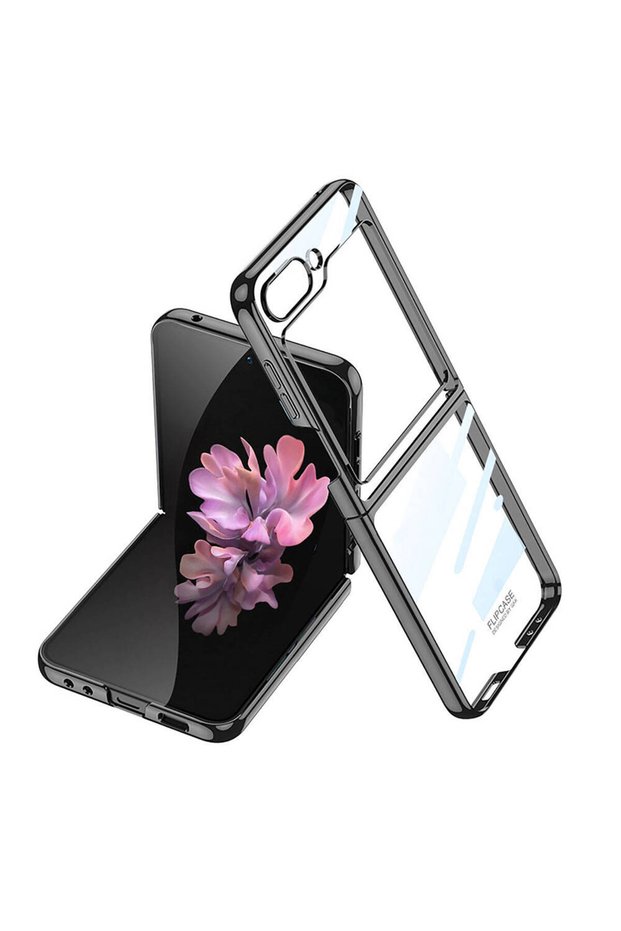 Compatible Case Full Glass Flip Cover for Galaxy Z Flip 6 Case Mobile Phone