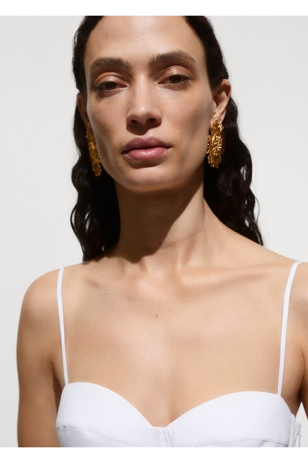 Kısa evaze elbise - 6