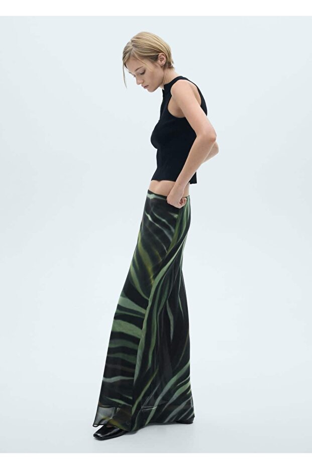 Desenli Uzun Etek - 7