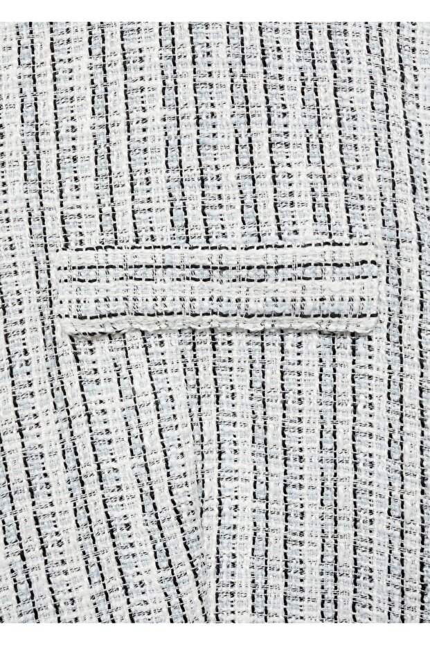 Düğmeli tüvit elbise - 5