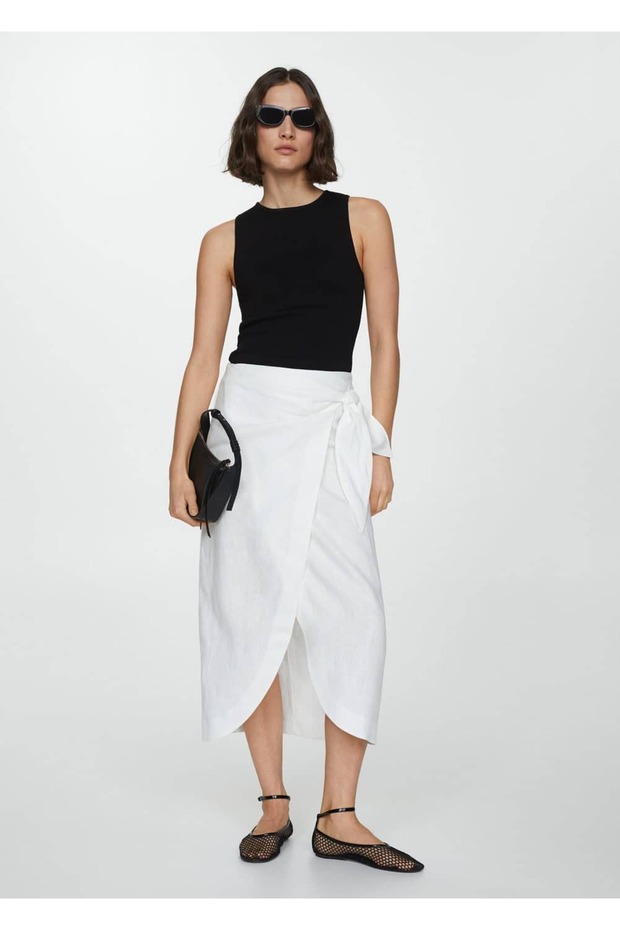 Keten Pareo Etek - 2