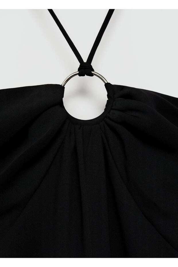 Halkalı halter yaka tulum - 7