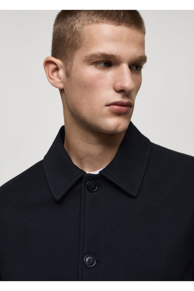 Cepli pamuklu gömlek ceket - 7