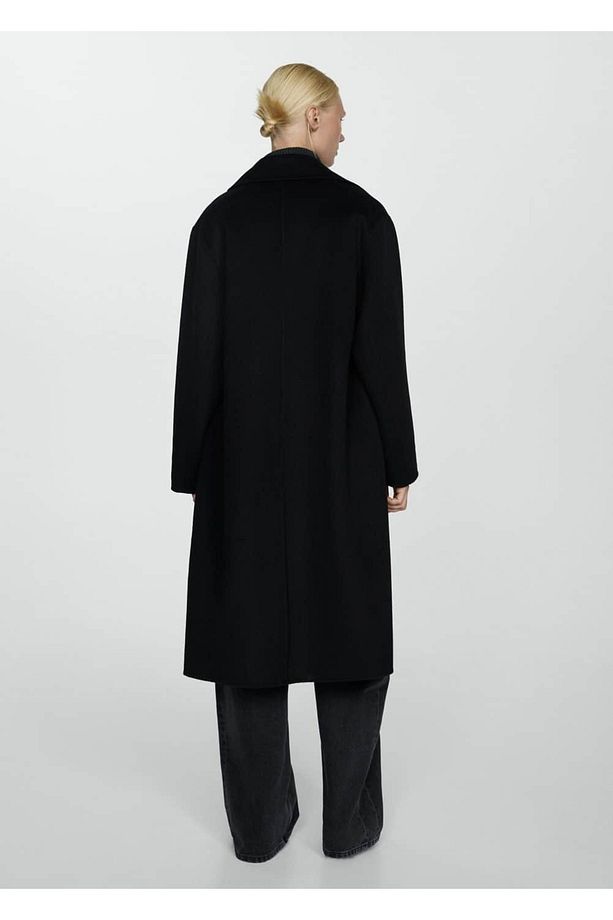 El yapımı oversize yün palto - 4