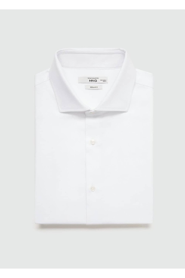 Hemd mit normaler Passform und Bündchen - 7