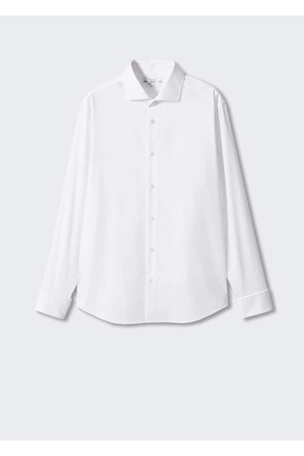 Normal Kesim Manşetli Gömlek - 3