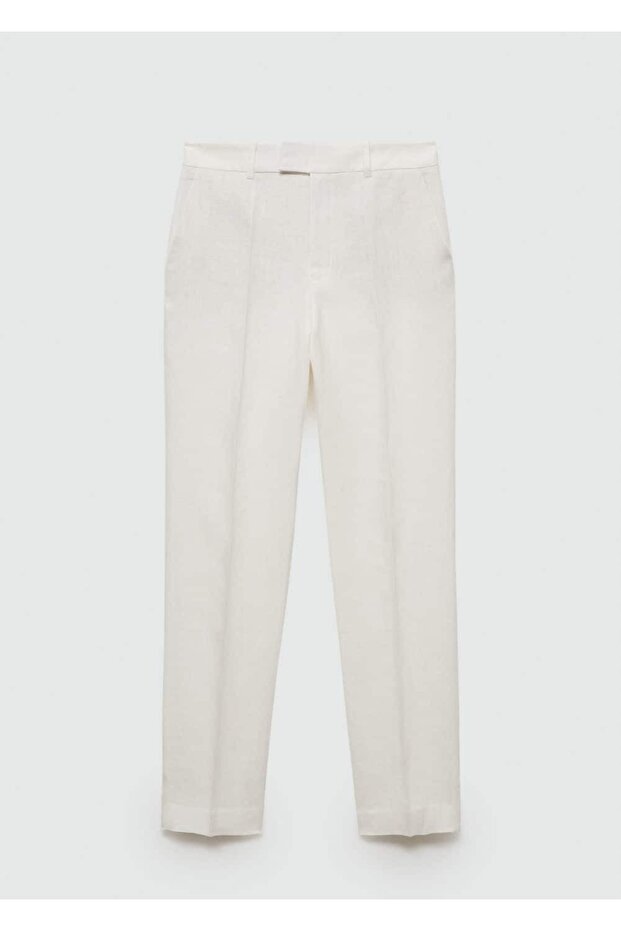 Keten pantolon takım - 3