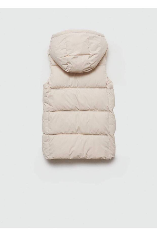 Kapüşonlu Kapitone Yelek - 2