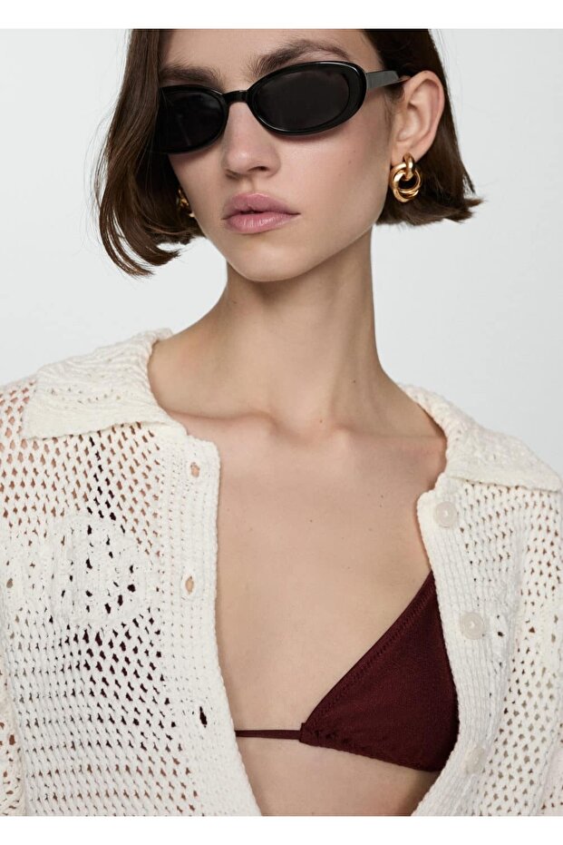 Kroşe triko hırka - 4