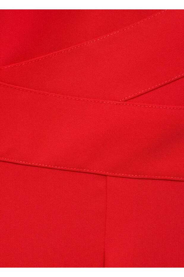 Çapraz detaylı uzun tulum - 7