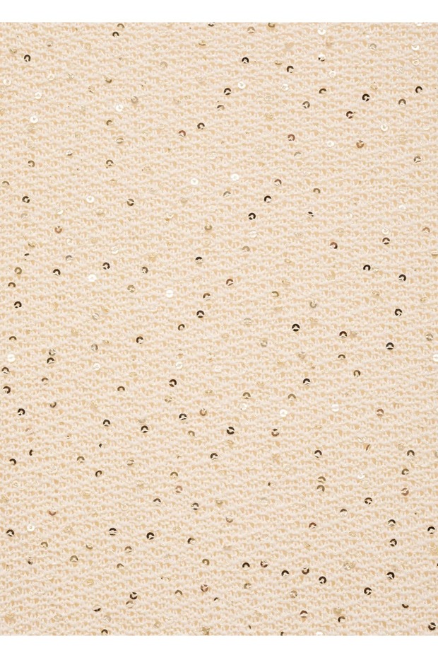 Kısa bedene oturan pullu elbise - 6