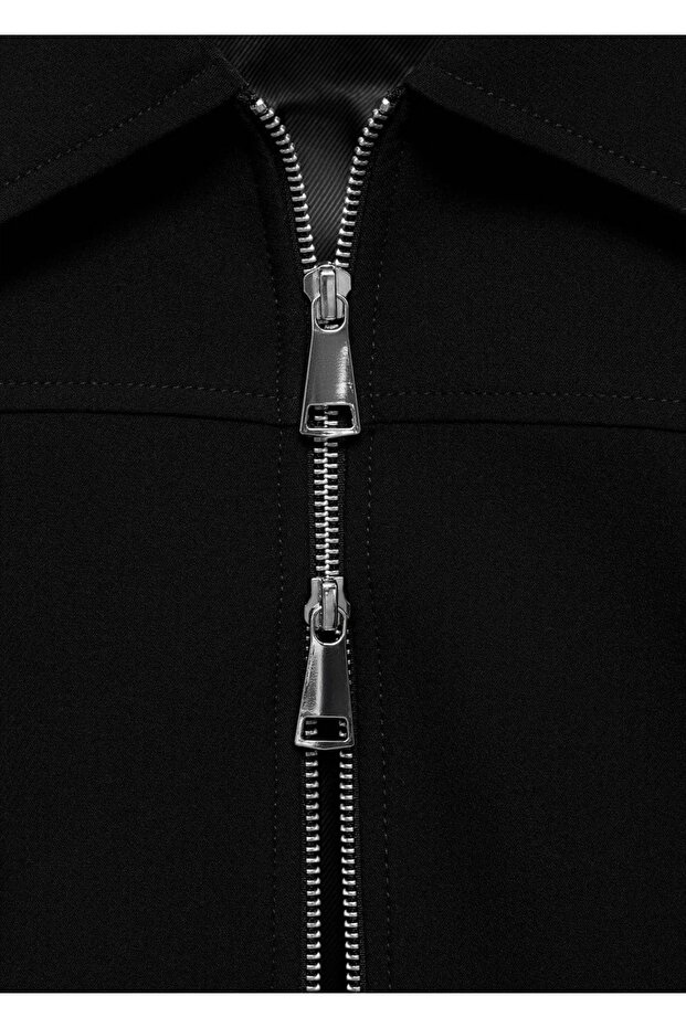 Çift Fermuarlı Ceket - 6