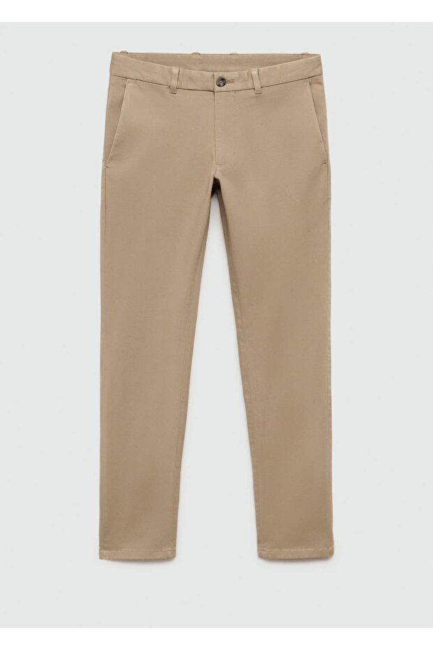 Dar kesim serj chino pantolon - 3