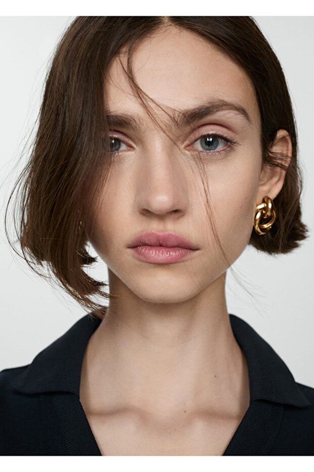 Pamuklu crop polo gömlek - 6