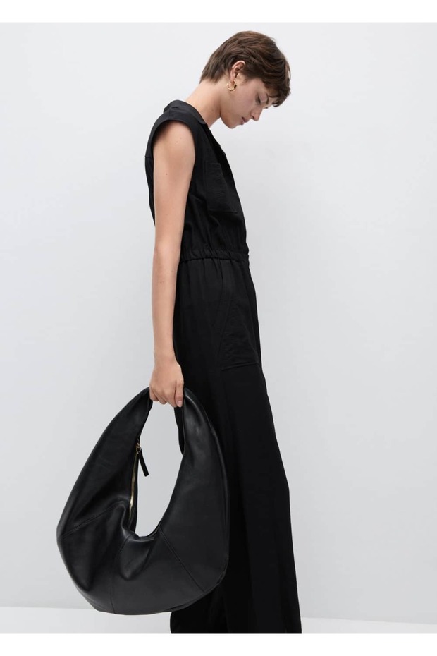 Cepli Ve Gömlek Yakalı Tulum - 1