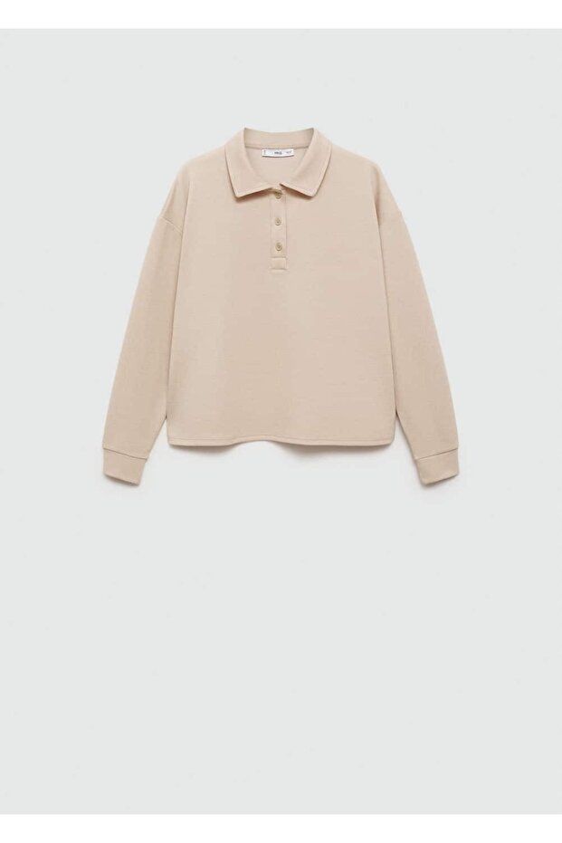 Polo Yaka Sweatshirt - 3