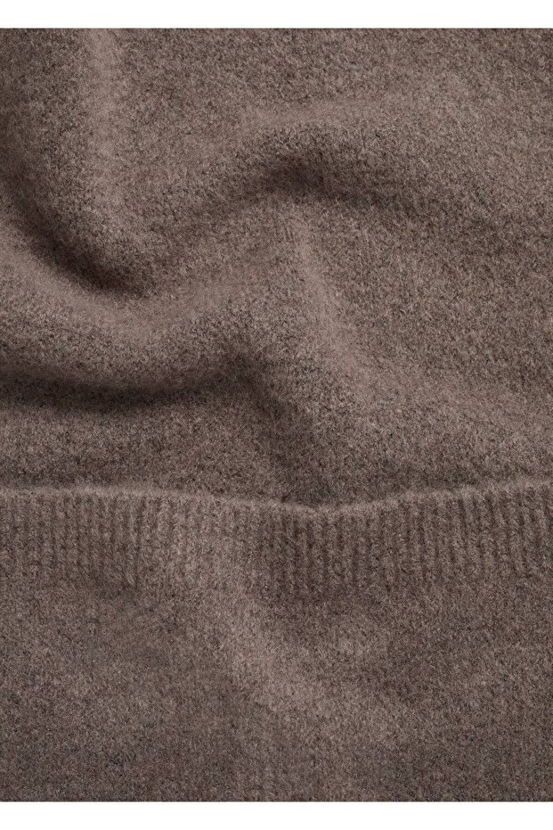 Düz kesim triko pantolon - 7