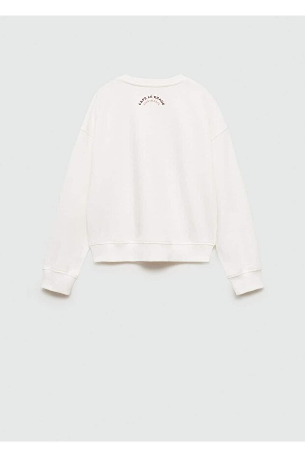 Sörf Baskılı Sweatshirt - 3