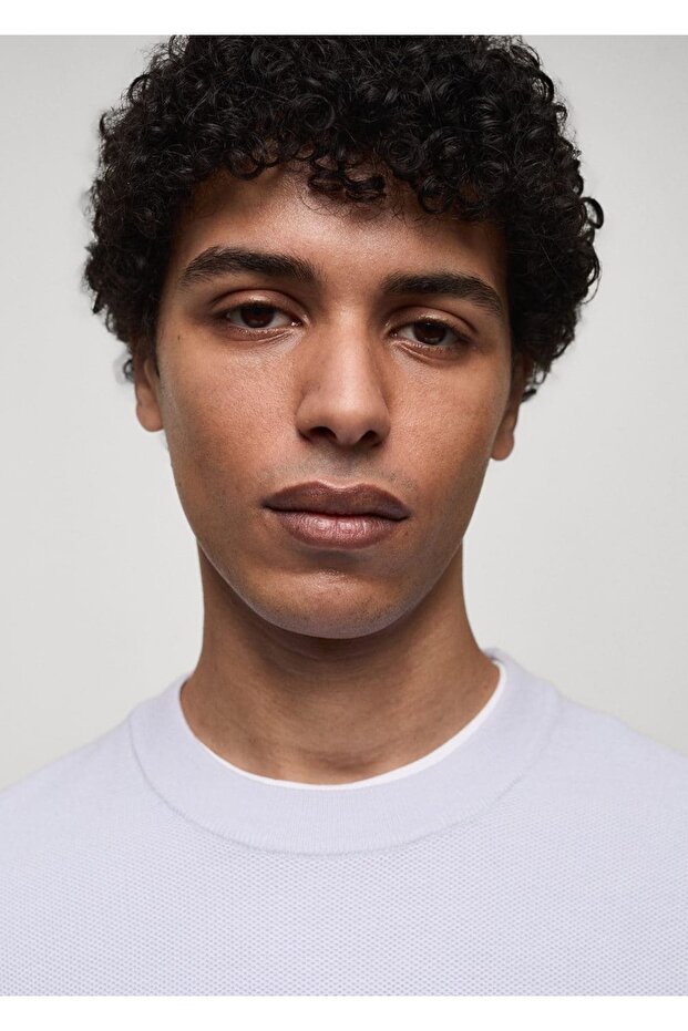 Pamuklu ince triko kazak - 8