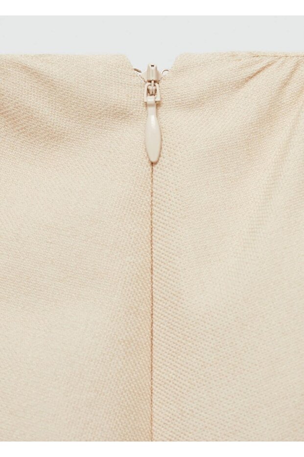 Evaze Kesim Midi Etek - 5