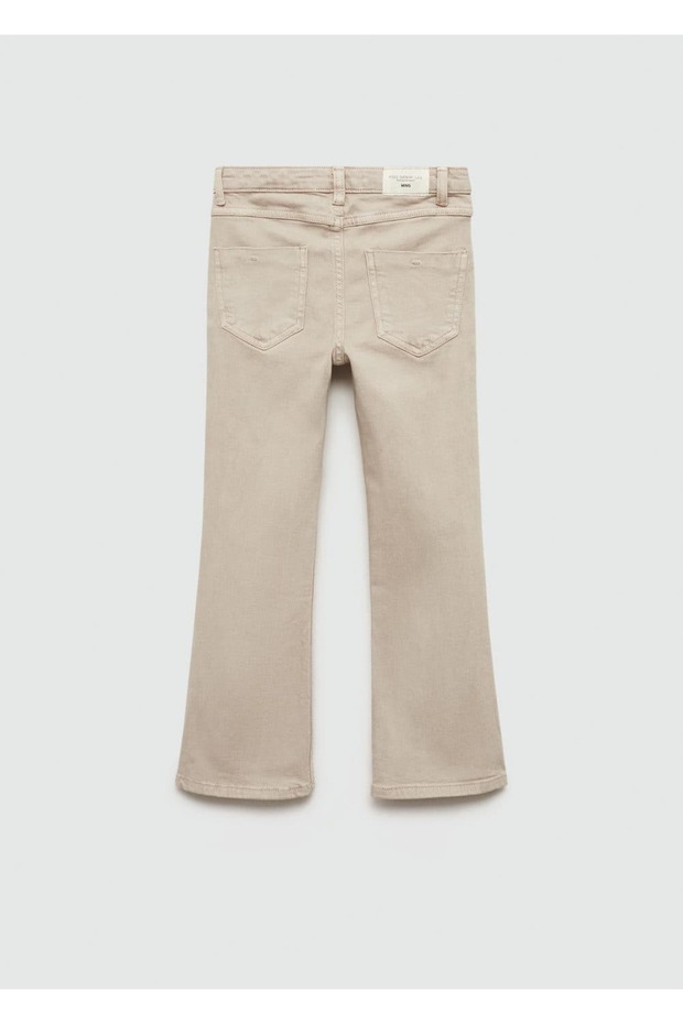 İspanyol Paça Cepli Jean Pantolon - 2