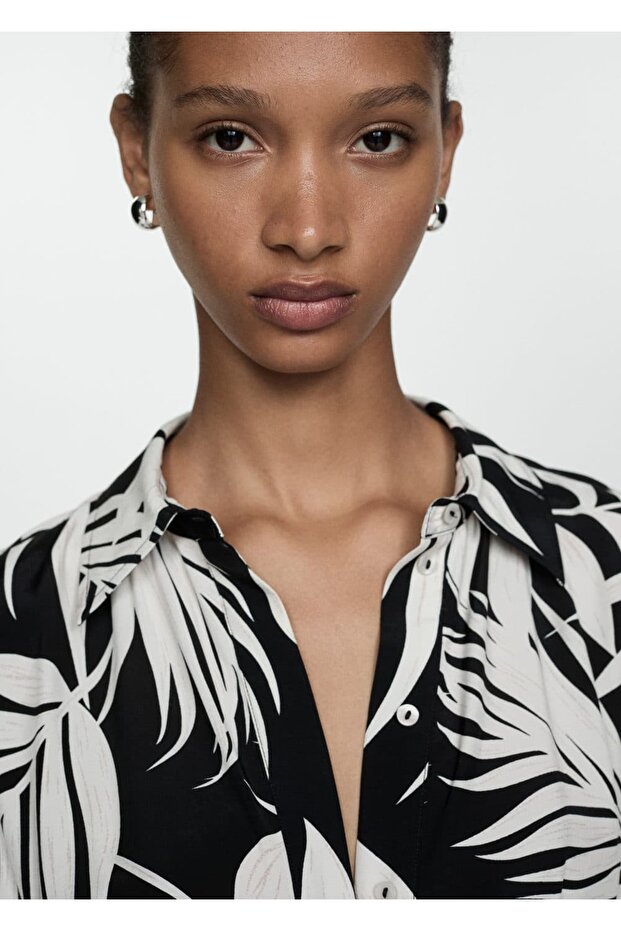 Kuşaklı, desenli tulum - 4