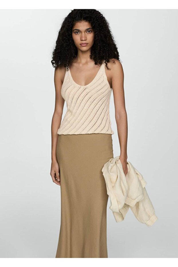 Kroşe triko bluz - 1