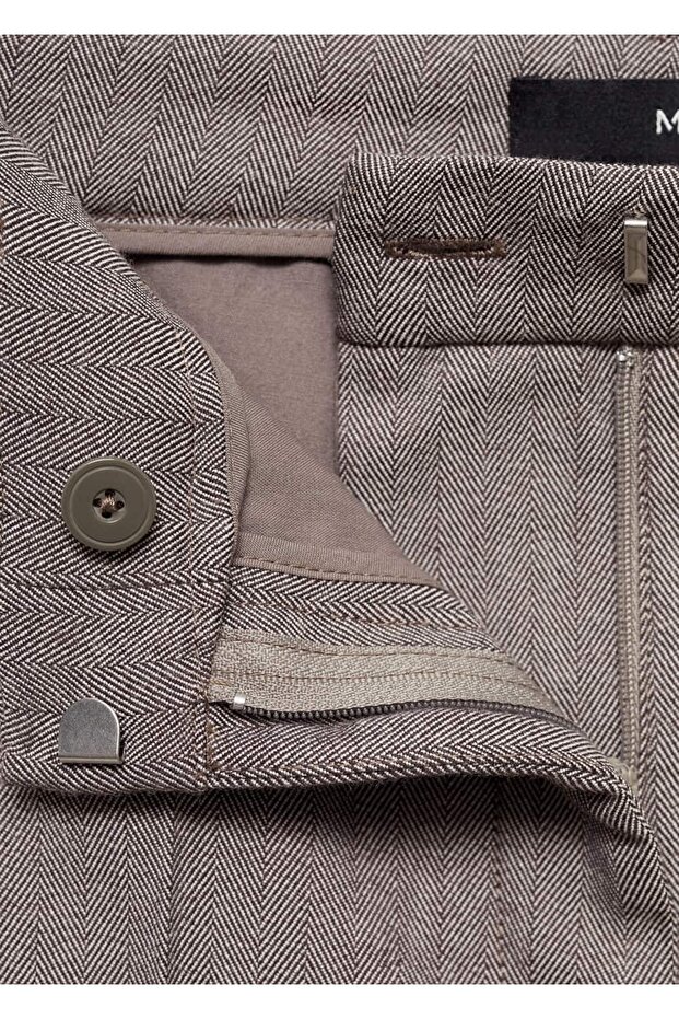 Orta belli dar pantolon - 5