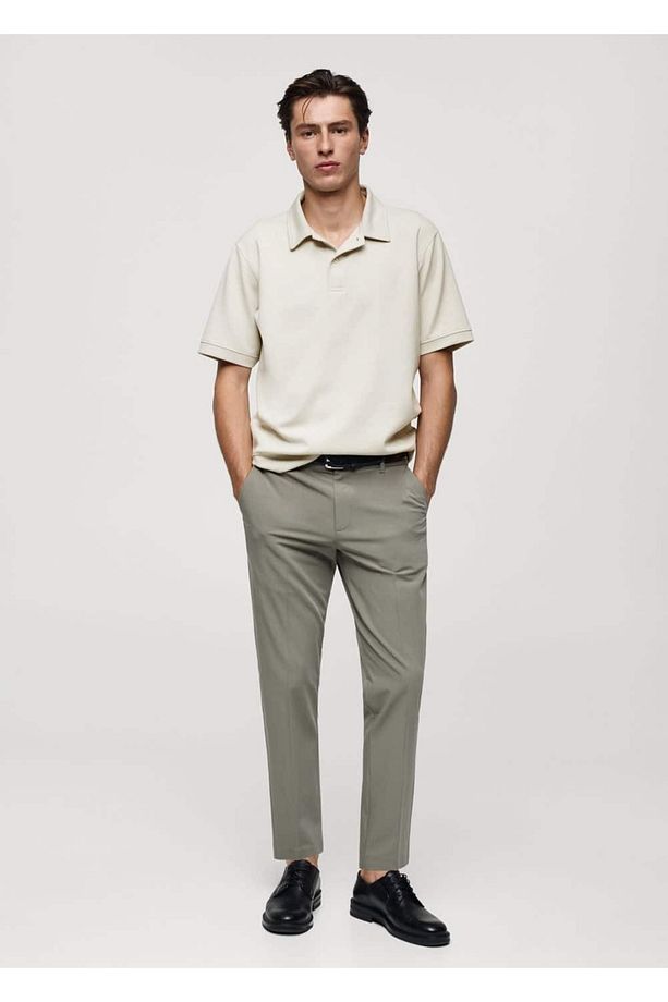 Regular Kesim Polo Kumaş Sweatshirt - 2