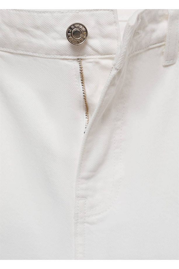 Oversize denim bermuda şort - 8