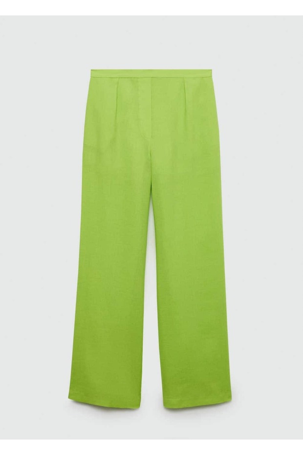 Gerade geschnittene Lyocell-Hose - 3