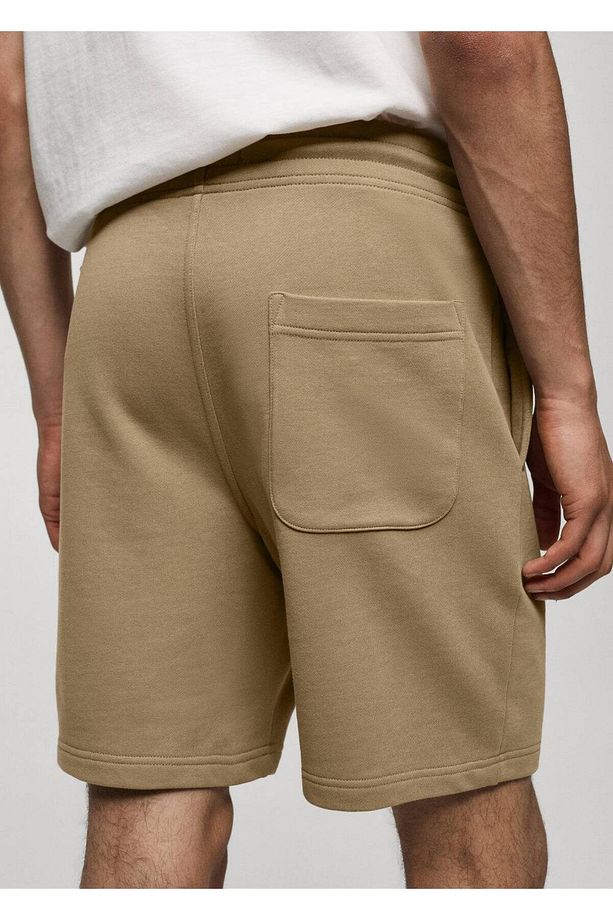 Jogger pamuklu jogger şort - 6