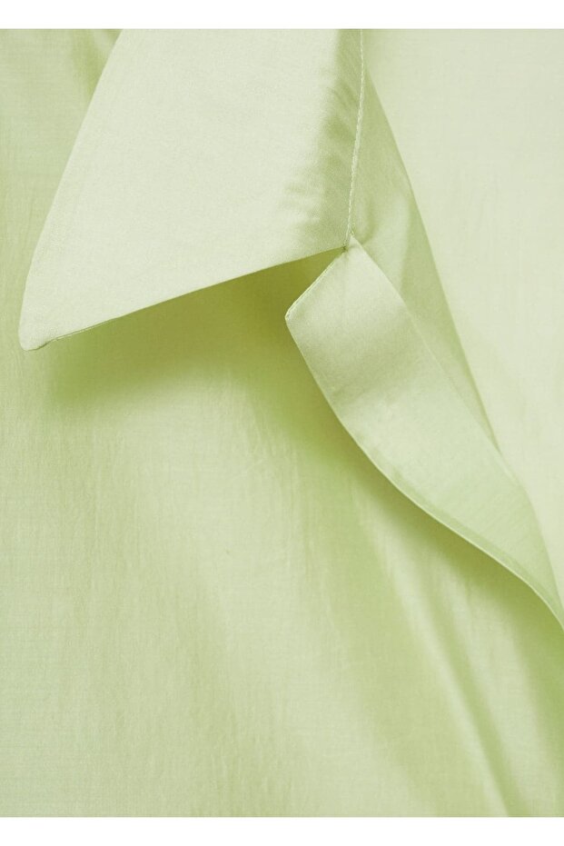 Saten lyocell gömlek - 6